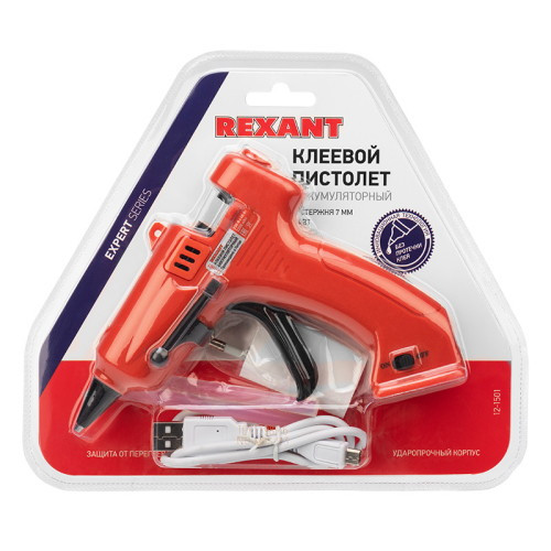 Термоклеевой пистолет Rexant Эксперт 12-1501