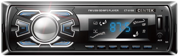 USB-магнитола CENTEK CT-8108
