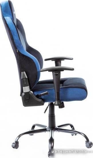 Кресло VMM Game Unit Velour Upgrade XD-A-VRBKBE-B23 (черный/синий)