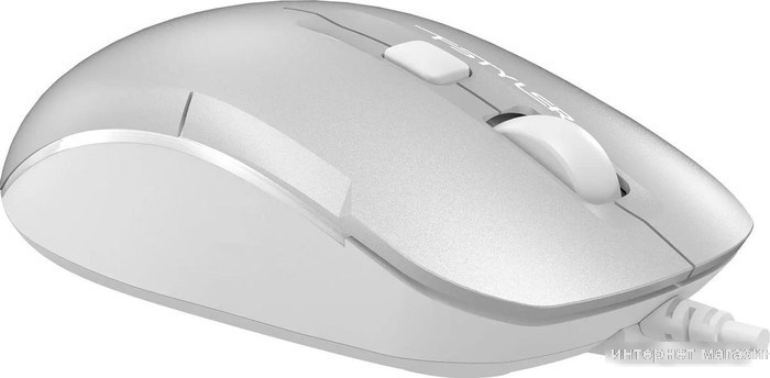 Мышь A4Tech Fstyler FM26S (серебристый)