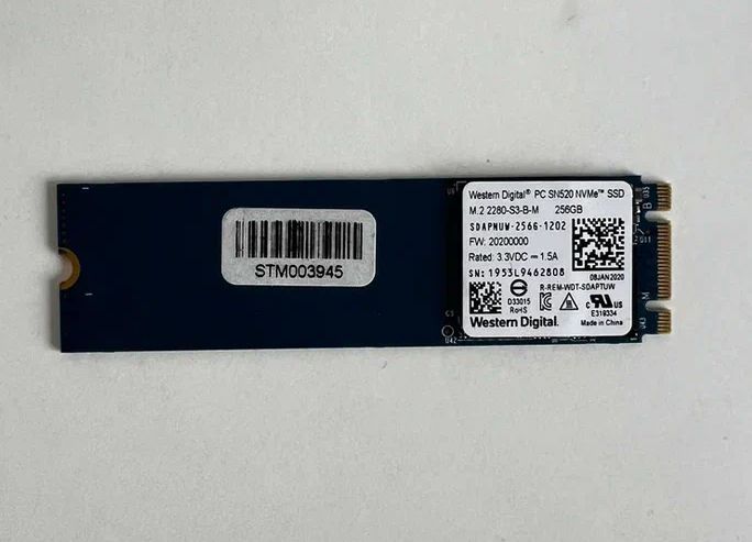 SSD накопитель Western Digital 256GB SDAPNUW-256G-1202 (уценка)