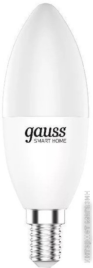 Светодиодная лампочка Gauss Smart Home E14 5 Вт 2700-6500K 1190112