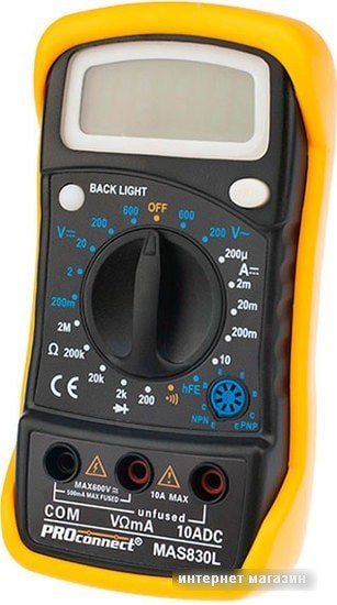 Мультиметр PROconnect MAS830L