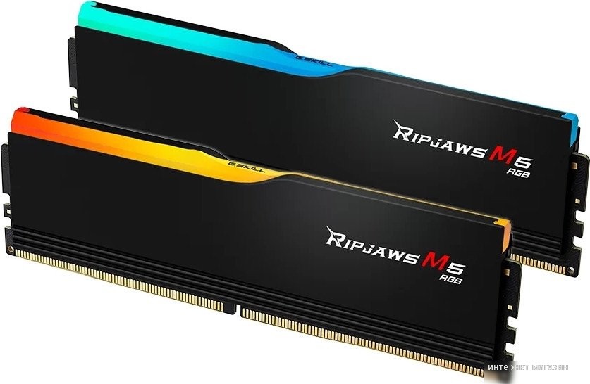 Оперативная память G.Skill Ripjaws M5 RGB 2x24ГБ DDR5 5200 МГц F5-5200J4040A24GX2-RM5RK