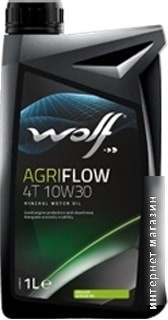 Моторное масло Wolf AgriFlow 4T 10W-30 1л