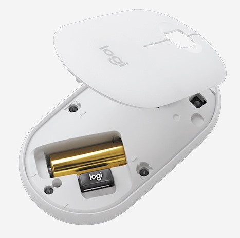 Мышь Logitech M350 Pebble (белый)