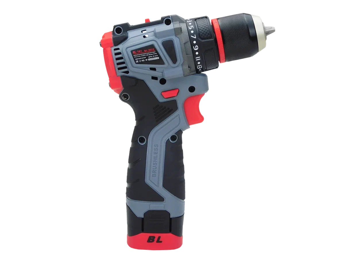 Profipower ProfiSet-2B16 E0229 (шуруповерт, болгарка, 2 АКБ, кейс)