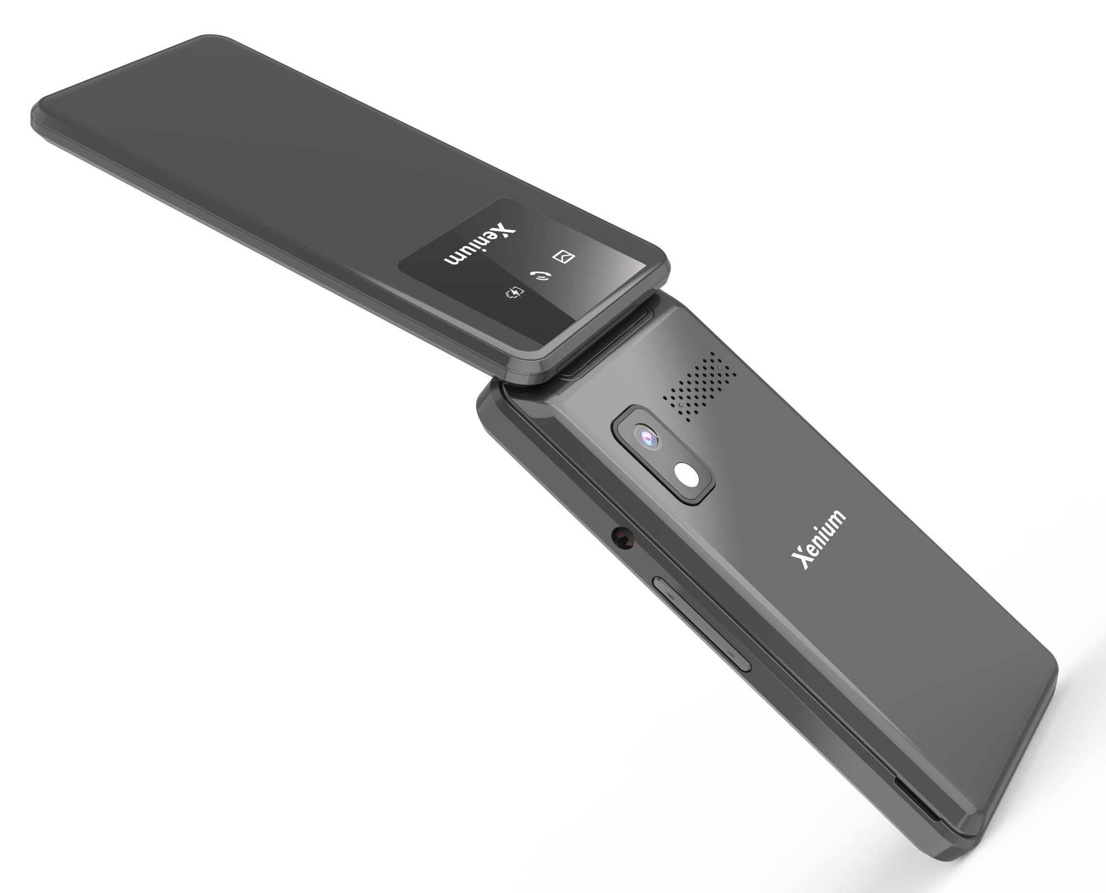 Кнопочный телефон Xenium X600 (темно-серый)