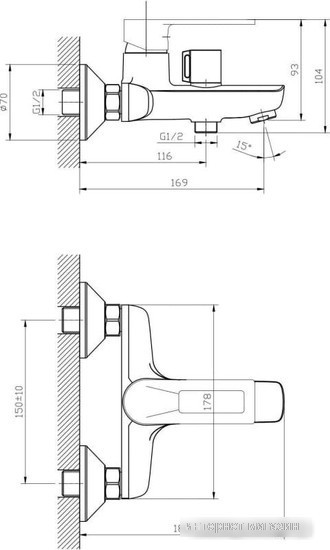 Смеситель Esko Belgrade BD 54