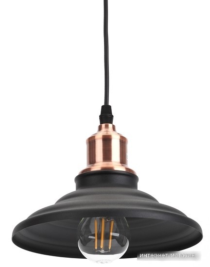 Подвесная люстра ЭРА PL4 BK/RC Б0037438
