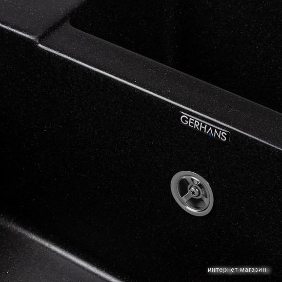Кухонная мойка Gerhans C01 (оникс)