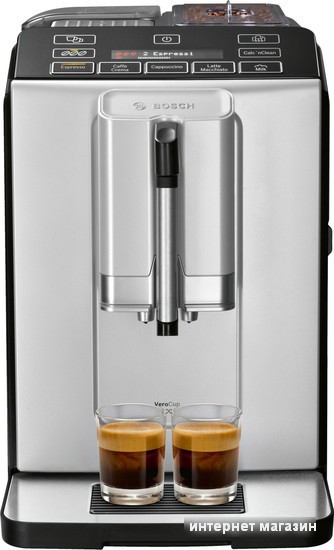 Эспрессо кофемашина Bosch VeroCup 300 (серебристый)