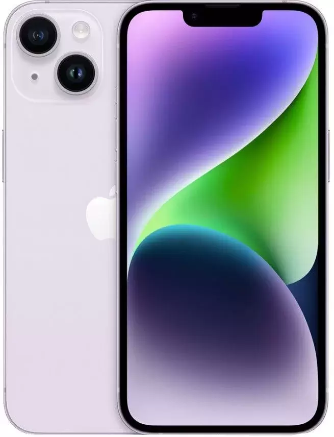 Телефон Apple iPhone 14 eSIM 128GB (фиолетовый)