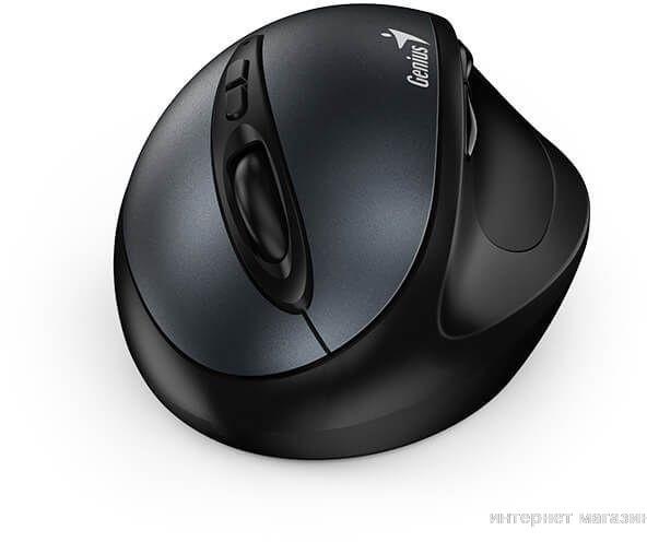 Вертикальная мышь Genius Ergo 8300S (серый)