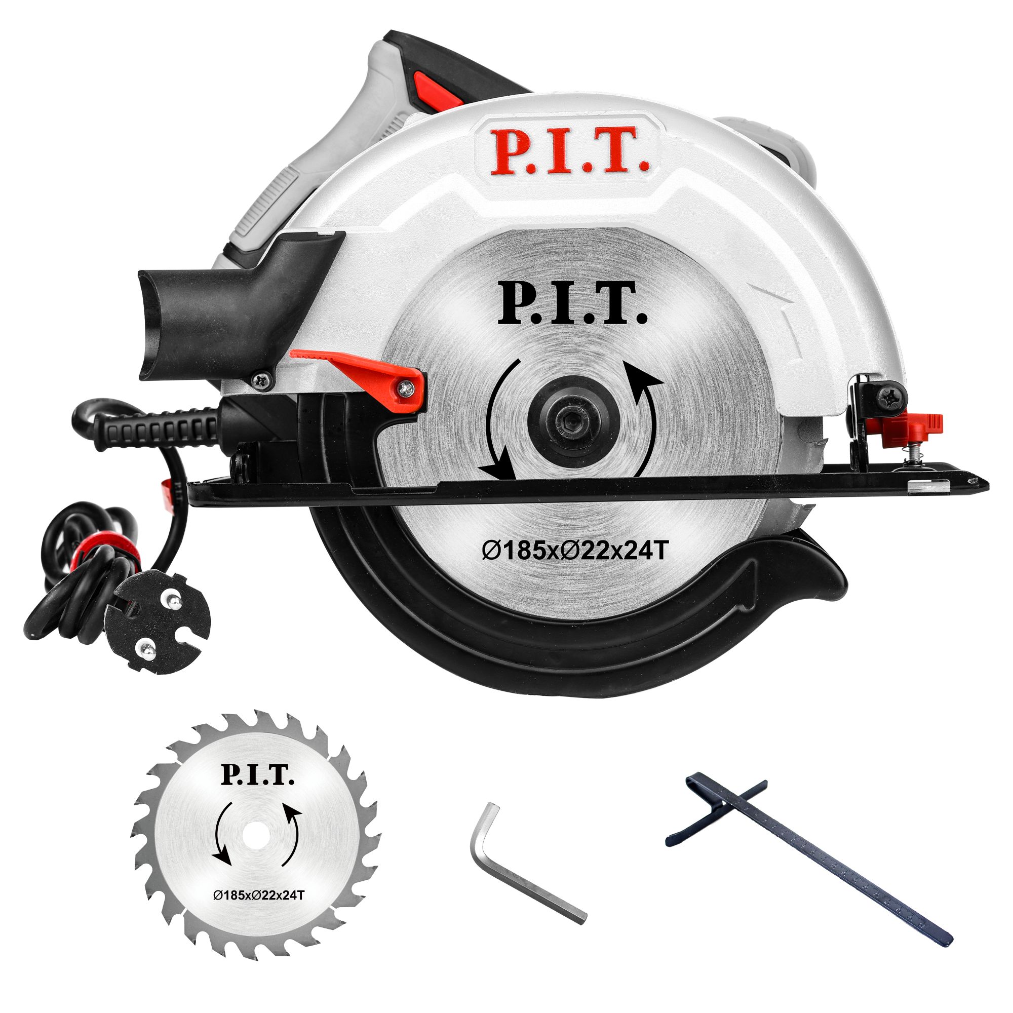 Дисковая (циркулярная) пила P.I.T. PKS185-C3
