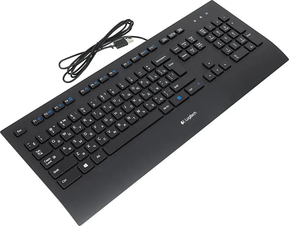 Клавиатура Logitech Corded Keyboard K280e (920-005215)