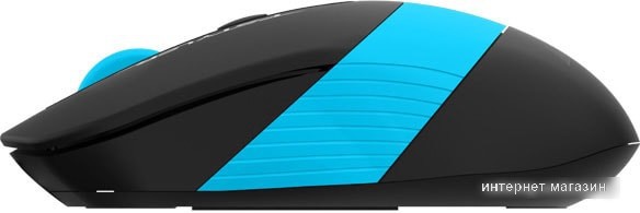 Мышь A4Tech Fstyler FG10S (черный/синий)
