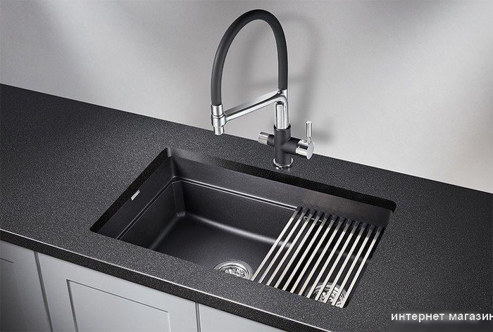 Кухонная мойка Granula KS-7304 (шварц)