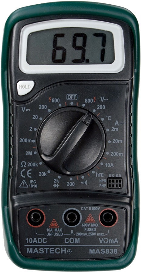 Мультиметр Mastech MAS838