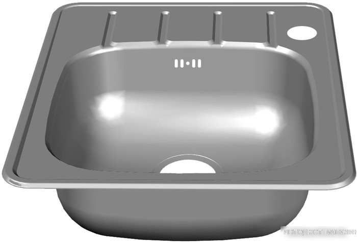 Кухонная мойка Ukinox Гранд GRM600.480-GT6K 1R (с сифоном S701)