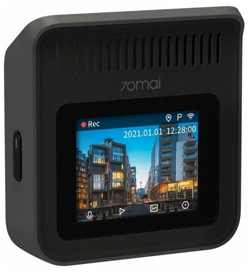 Автомобильный видеорегистратор 70mai Dash Cam A400 (серый)