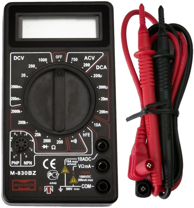 Мультиметр Mastech M830BZ