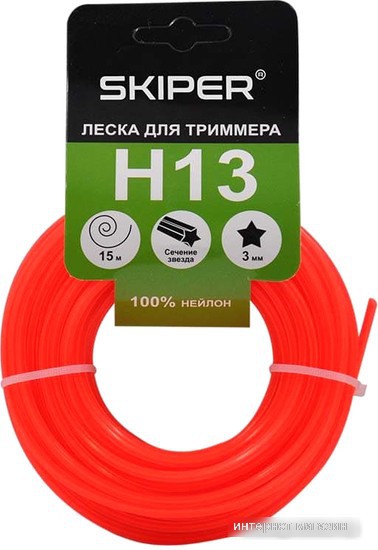 Леска для триммера Skiper H13