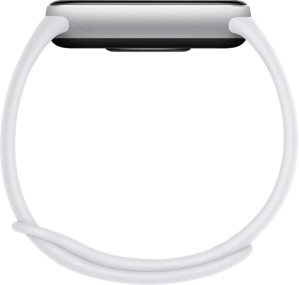 Фитнес-браслет Xiaomi Smart Band 9 (серебристый, с белым силиконовым ремешком, международная версия)