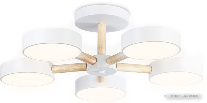 Припотолочная люстра Ambrella FL4825/5 WH