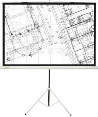 Проекционный экран CACTUS Triscreen CS-PST-127X127