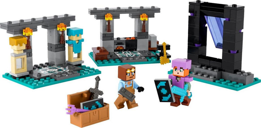 Конструктор LEGO Minecraft 21252 Оружейная комната
