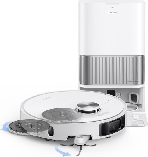 Dreame Robot Vacuum L40s Ultra White RLL22SE (евровилка, белый)
