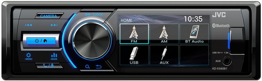 USB-магнитола JVC KD-X560BT