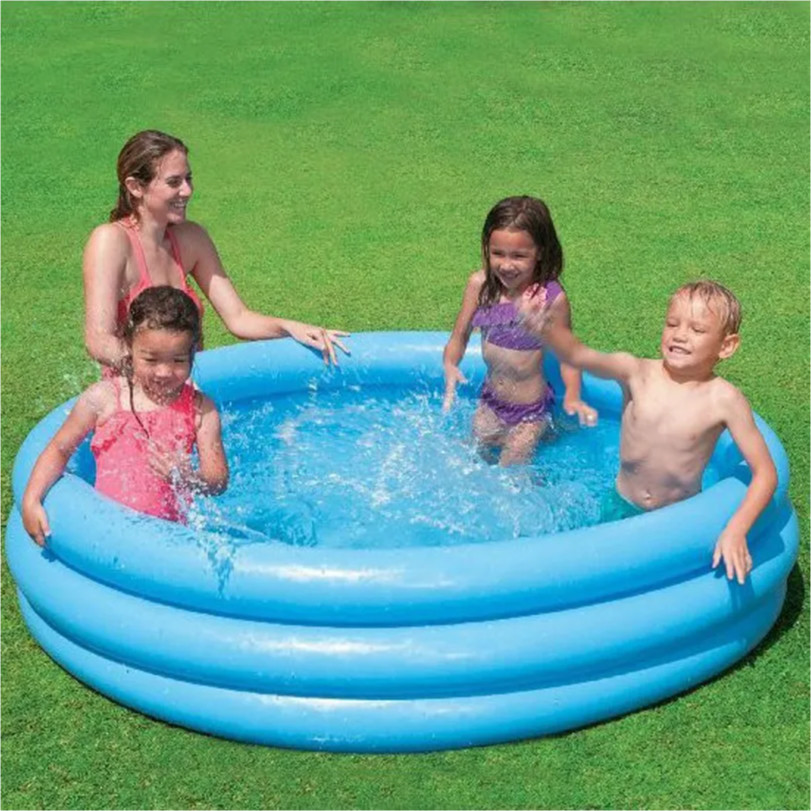 Надувной бассейн Intex Crystal Blue 147х33 (58426)