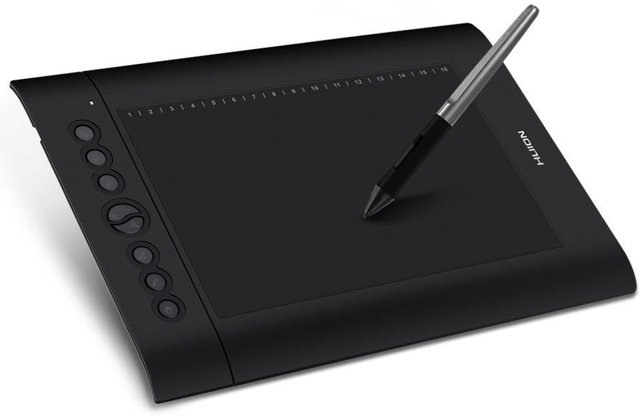 Графический планшет Huion H610 Pro V2