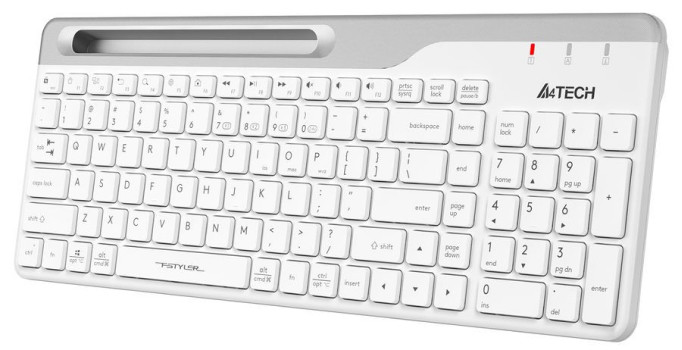 Клавиатура A4Tech Fstyler FBK25 (белый/серый)