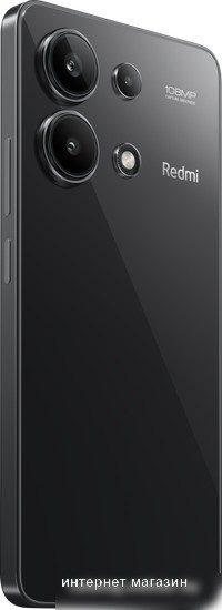 Смартфон Xiaomi Redmi Note 13 8GB/256GB с NFC международная версия + Redmi Buds 4 Active за 10 копеек (полуночный черный)