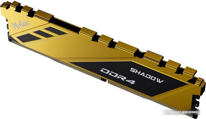 Оперативная память Netac Shadow 16ГБ DDR4 2666МГц NTSDD4P26SP-16Y