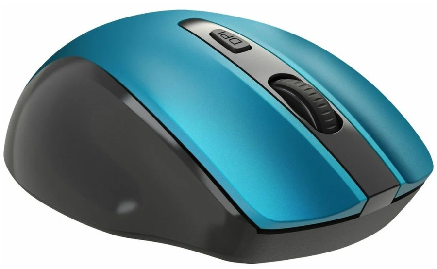 Мышь Defender Prime MB-053 (бирюзовый)