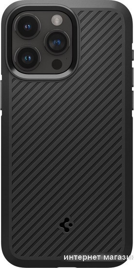 Чехол для телефона Spigen Core Armor для iPhone 15 Pro ACS06466 (черный)