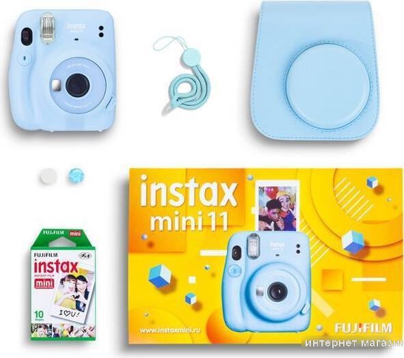 Фотоаппарат Fujifilm Instax Mini 12 (голубой)