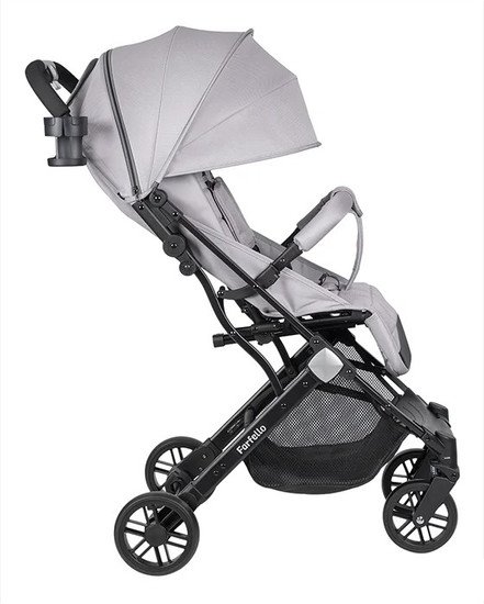 Коляска прогулочная «книга» Farfello Comfy Go Comfort CG-005 (серый)