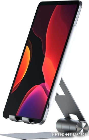 Подставка для ноутбука Satechi R1 Aluminum Hinge Holder Foldable Stand (серый космос)