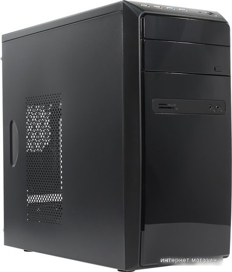 Корпус Powerman ES-726BK 450W
