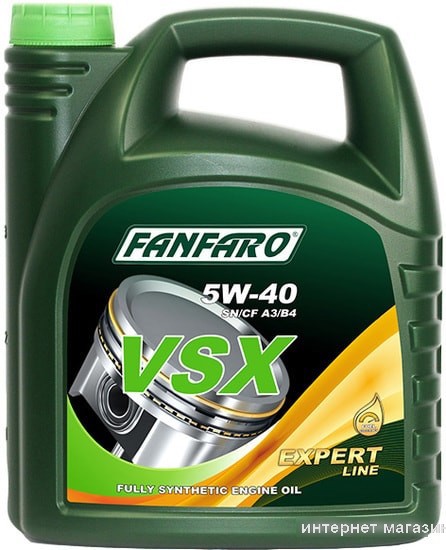 Моторное масло Fanfaro VSX 5W-40 4л