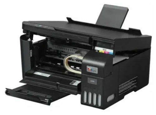 МФУ Epson EcoTank L3210 (ресурс стартовых контейнеров 4500/7500, контейнер 003)