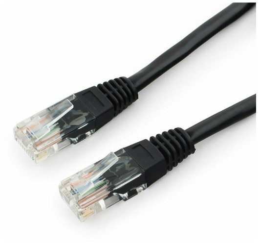 Кабель Cablexpert PP12-0.5M/BK