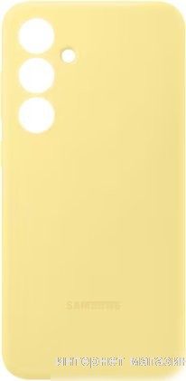 Чехол для телефона Samsung Silicone Case Galaxy S24 FE (желтый)