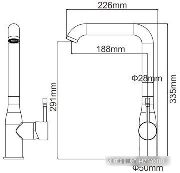 Смеситель Gerhans KK4698-18