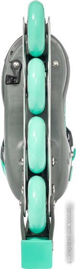 Роликовые коньки Ricos Anomaly PW-132B L (р. 40-43, салатовый/зеленый)